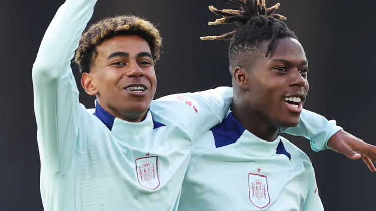 Barcelona quer juntar Yamal e Nico na próxima temporada (Foto: Alex Livesey/Getty Images)