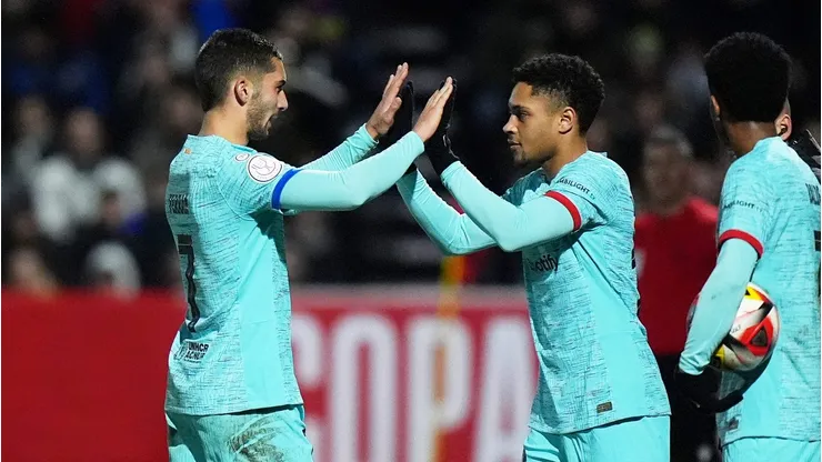 Barcelona: Raphinha é descartado pelo Newcastle, que quer anunciar outro grande atacante do time catalão.(Photo by Angel Martinez/Getty Images)