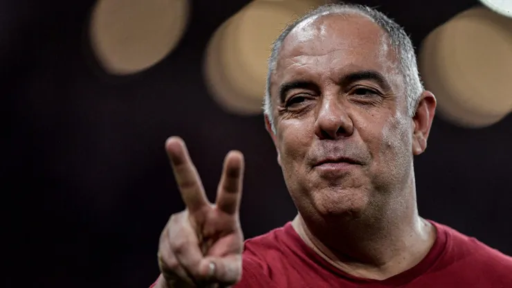 Marcos Braz, dirigente do FLAMENGO. Foto: Thiago Ribeiro/AGIF