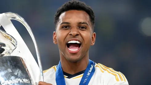 Rodrygo é procurado de última hora para trocar o Real Madrid por outro gigante europeu (Photo by Justin Setterfield/Getty Images)