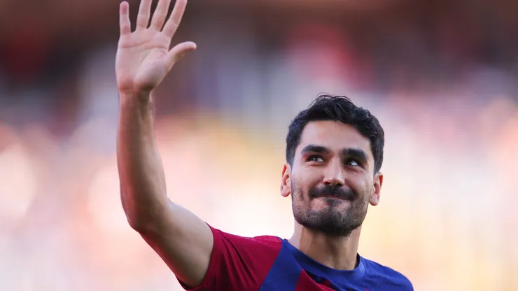 Ilkay Gündogan, jogador do Barcelona (Photo by Eric Alonso/Getty Images)
