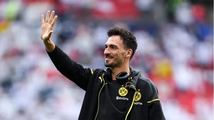 Mats Hummels na final da Champions League. Foto: Alex Pantling/Getty Images