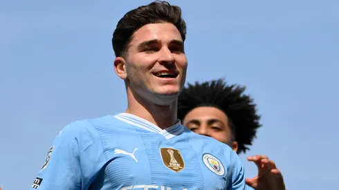 Julian Álvarez tem futuro incerto no City (Foto: Justin Setterfield/Getty Images)