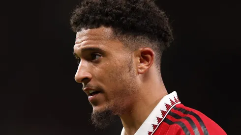 Manchester United aceita vender Sancho ao PSG com uma condição (Photo by Catherine Ivill/Getty Images)