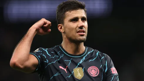 Manchester City aceita liberar Rodri sem custos ao Real Madrid, mas pede grande jogador em troca (Photo by Julian Finney/Getty Images)