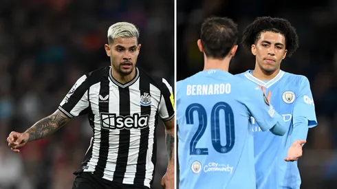 Manchester City quer Bruno Guimarães e vai oferecer 2 ao Newcastle por um acordo. Foto: Gareth Copley & Christian Kaspar-Bartke