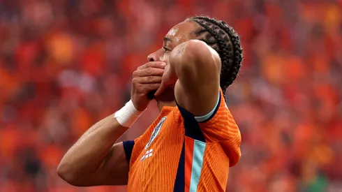 Bayern de Munique: Xavi Simons dá pista misteriosa sobre seu futuro. (Photo by Alex Livesey/Getty Images)