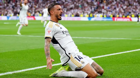 Joselu em partida pelo Real Madrid