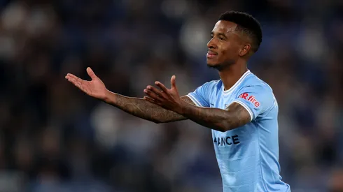 Marcos Antônio em partida pela Lazio