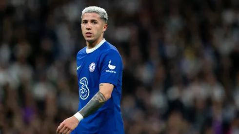 Enzo Fernández, jogador do Chelsea. (Photo by Flor Tan Jun/Getty Images)