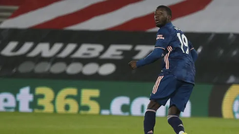 Nicolas Pepé durante jogo pelo Arsenal. (Photo by Frank Augstein – Pool/Getty Images)