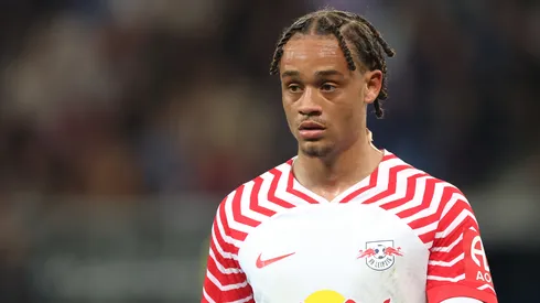 Xavi Simons em partida pelo RB Leipzig