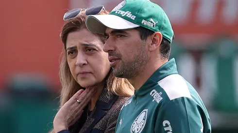Leila Pereira quer Vitor Roque e não nega o desejo. Foto: Cesar Greco/Palmeiras