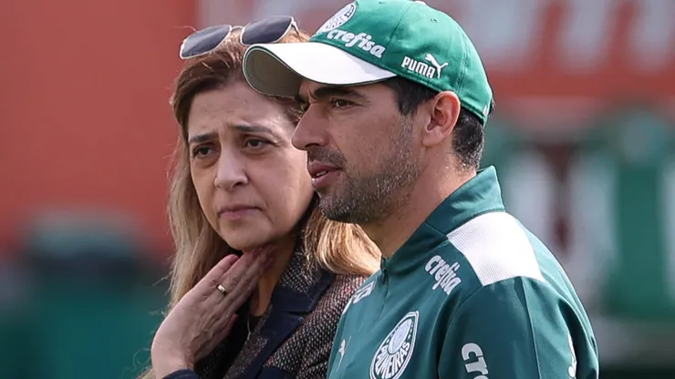 Leila Pereira quer Vitor Roque e não nega o desejo. Foto: Cesar Greco/Palmeiras