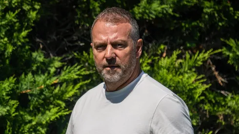 Hansi Flick, técnico do Barcelona. Foto: Divulgação/Barcelona/Twitter