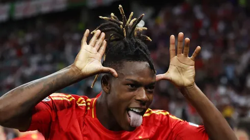 Eurocopa: Na mira do Barcelona, Nico Williams reflete sobre conquista. (Photo by Richard Pelham/Getty Images)