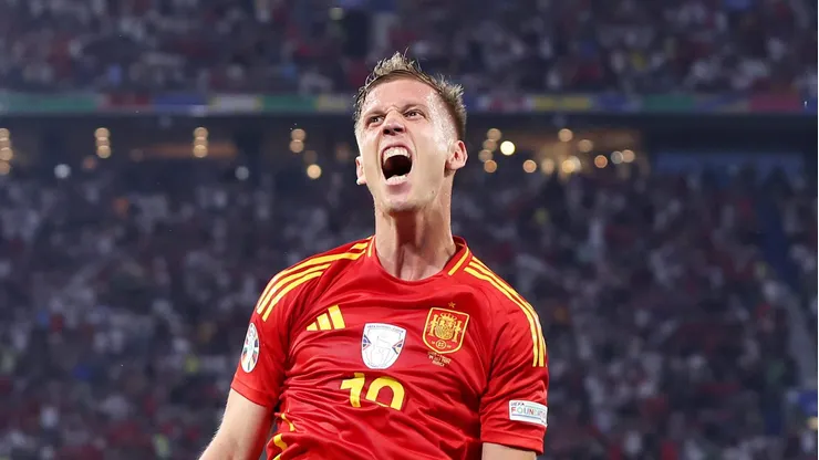 Eurocopa: Alvo do Manchester City, Dani Olmo revela onde quer jogar. (Photo by Alex Livesey/Getty Images)