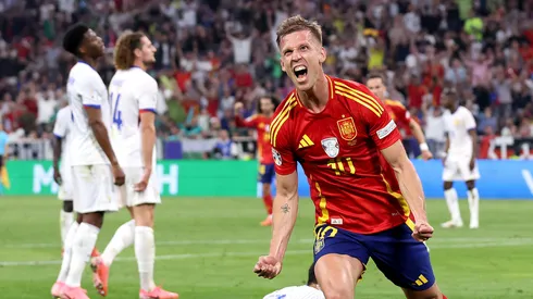 Dani olmo marcou contra a Seleção da França
