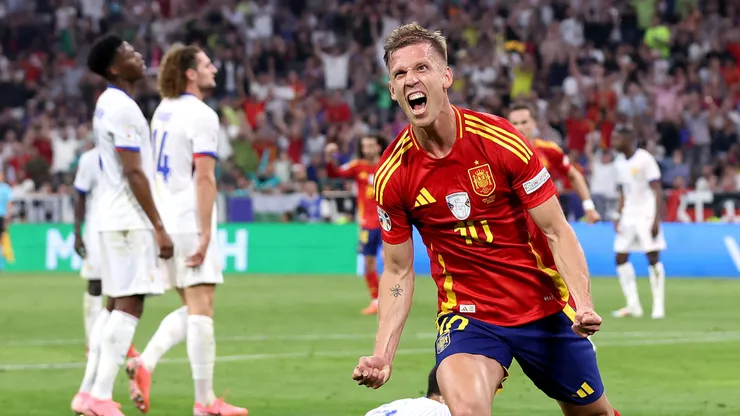 Dani olmo marcou contra a Seleção da França