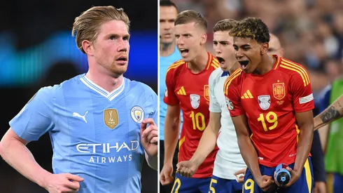 Substituto de De Bruyne: Manchester City fica a detalhes de anunciar destaque da Eurocopa. Foto: Stu Forster & Justin Setterfield/Getty Imagens