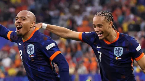 Manchester United pode fechar negócio de R$ 414 milhões por destaque da Holanda na Eurocopa. (Photo by Alex Li5vesey/Getty Images)