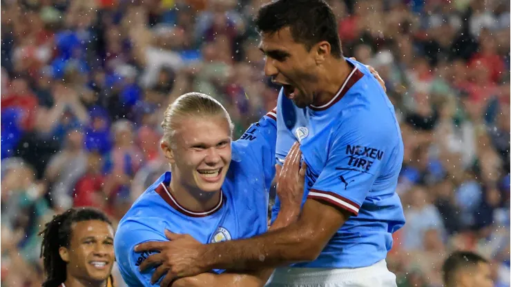 Estrela do Manchester City avalia assinar com rival do Real Madrid, mas impõe condição. (Photo by Justin Casterline/Getty Images)