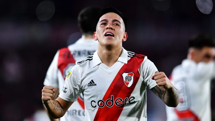 Esequiel Barco, River Plate. (Photo by Marcelo Endelli/Getty Images)