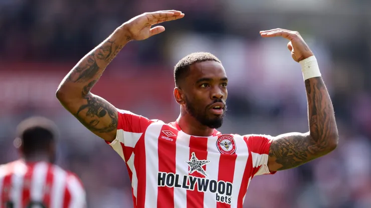 Alvo do Manchester United, Ivan Toney é jogador do Brentford. (Photo by Alex Pantling/Getty Images)