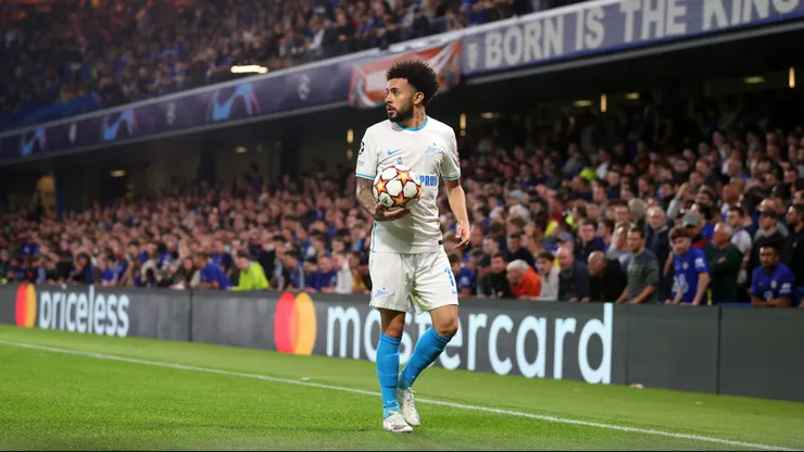 Claudinho está há três temporadas no Zenit. (Photo by Catherine Ivill/Getty Images)