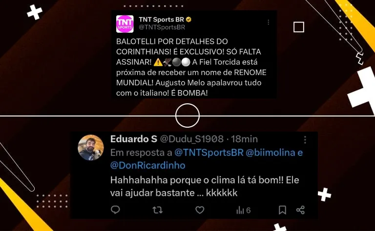 Repercussão via Twitter