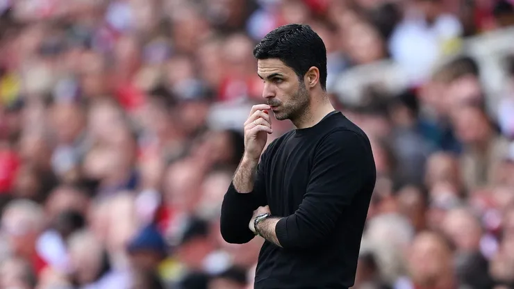 Arsenal de Mikel Arteta vê concorrência de gigante europeu por joia da Premier League. (Photo by Shaun Botterill/Getty Images)