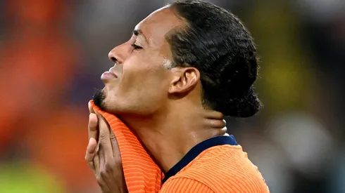 Eurocopa 2024: Van Dijk vira motivo de piada após eliminação da Holanda para a Inglaterra. (Photo by Dan Mullan/Getty Images)