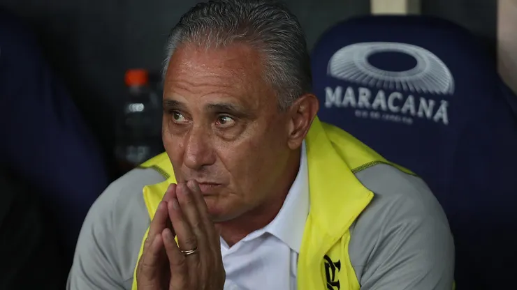 Tite, técnico do Flamengo. (Photo by Wagner Meier/Getty Images)