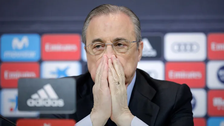 Florentino Pérez presidente do Real Madrid