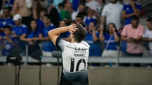 Corinthians: Rodrigo Garro desabafa após derrota; “Não tenho palavras”. Foto: Fernando Moreno/AGIF