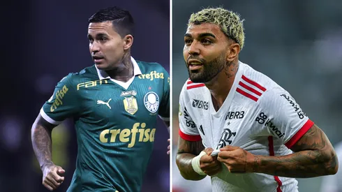 Palmeiras e Flamengo estudam troca entre Gabigol e Dudu