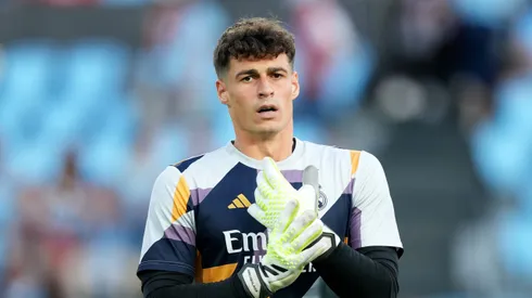 Kepa foi emprestado ao Real Madrid pelo Chelsea. (Photo by Juan Manuel Serrano Arce/Getty Images)