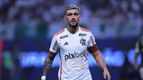 Arrascaeta, meia do Flamengo e da Seleção Uruguaia. Foto: Ettore Chiereguini/AGIF