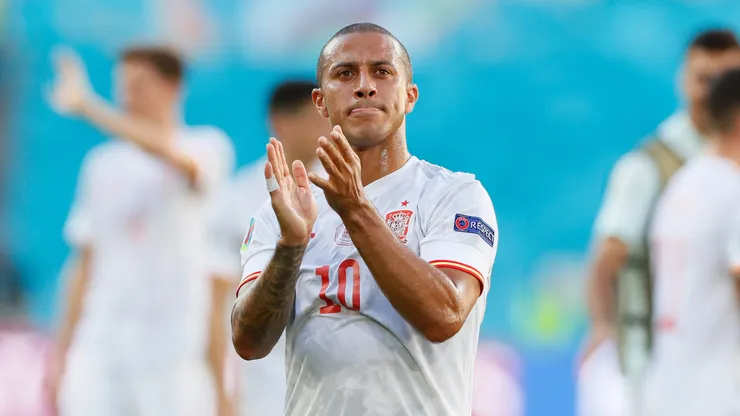Thiago Alcântara pela Seleção Espanhola