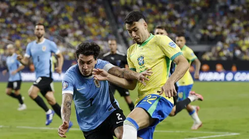 Copa América: Nos pênaltis, Uruguai vence a Seleção Brasileira e vai à semifinal. (Photo by Kevork Djansezian/Getty Images)