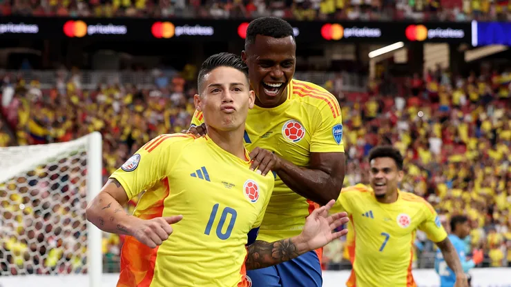 James se destacou na goleada da Colômbia sobre o Panamá nas quartas de final da Copa América. (Photo by Jamie Squire/Getty Images)