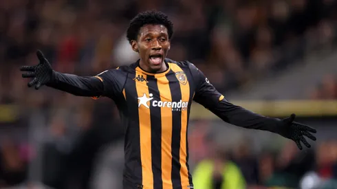 Manchester United e Barcelona são fortes concorrentes a contratação de Jaden Philogene (Photo by George Wood/Getty Images)