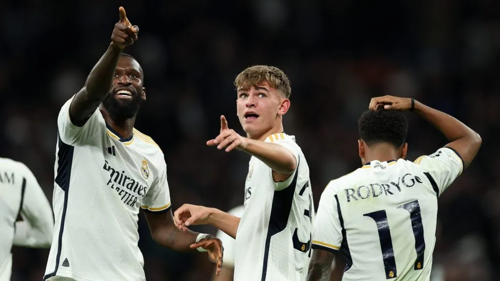 Rudiger e Nico Paz (Photo by Florencia Tan Jun/Getty Images)