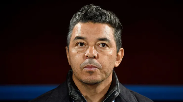 Técnico Marcelo Gallardo está sem clube. Foto: (Photo by Tolib Kosimov/Getty Images)