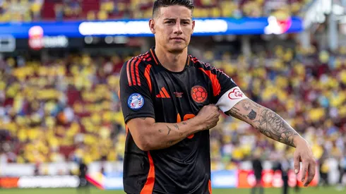 James Rodriguez durante a partida entre Colômbia e Brasil pela Copa América. (SPP Sport Press Photo. / Alamy Stock Photo)