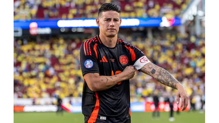 James Rodriguez durante a partida entre Colômbia e Brasil pela Copa América. (SPP Sport Press Photo. / Alamy Stock Photo)
