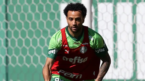 Felipe Anderson já participa dos treinos junto ao elenco do Palmeiras