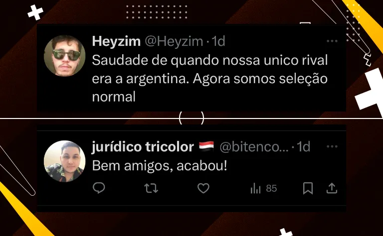 Opinião dos fanáticos sobre a partida entre Uruguai x Brasil