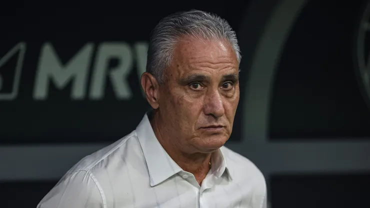 Tite contra o Atlético-MG. Foto: Gilson Lobo/AGIF