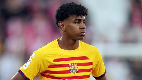 Yamal abriu o jogo em entrevista em meio à Eurocopa (Foto: Alex Caparros/Getty Images)